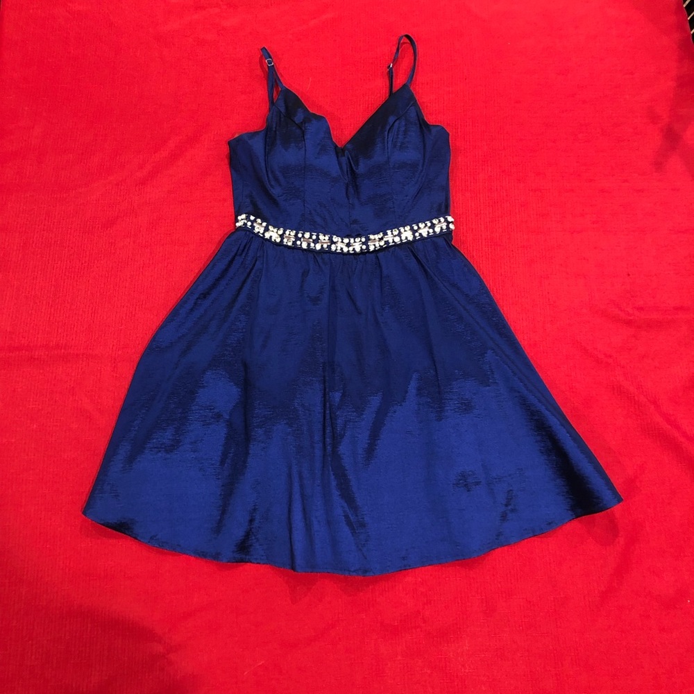 Blue semi formal dress